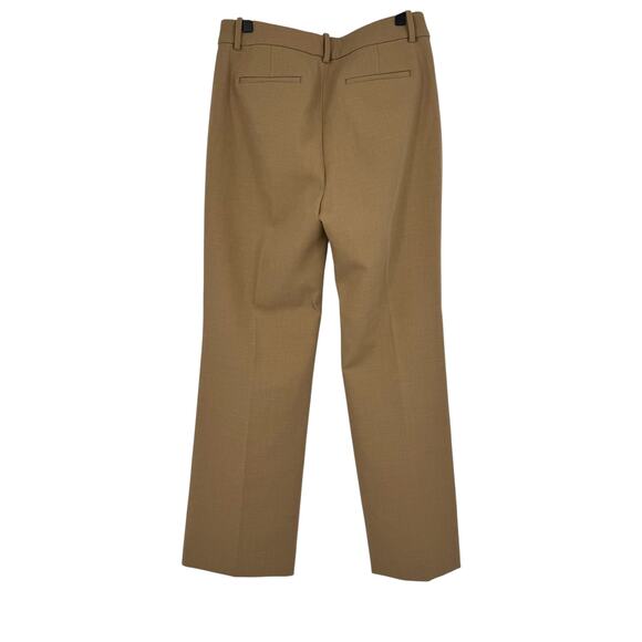 J.Crew Natalia pant four-season stretch Size 8 NWT Hthr Burnished Saddle Luxury - Picture 6 of 7